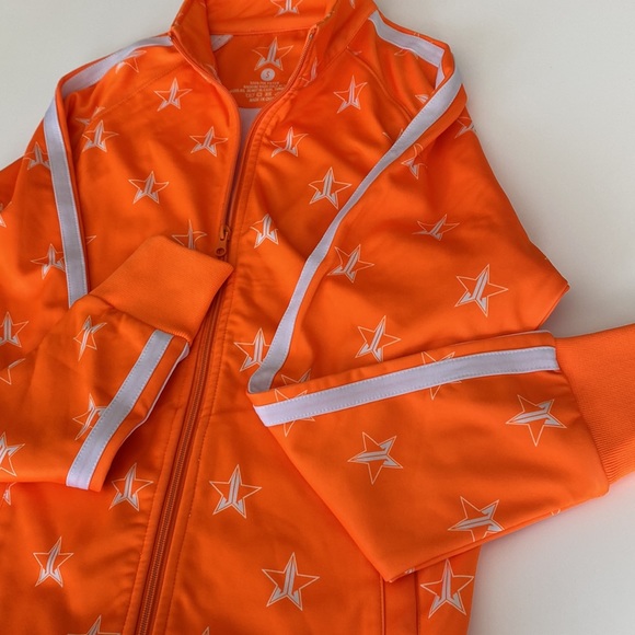 Jeffery Star Orange Track Jacket - Picture 3 of 4